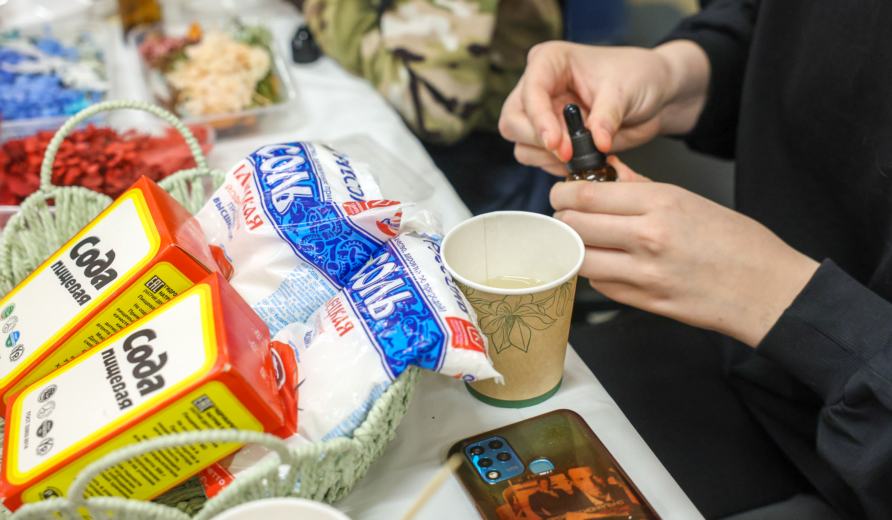 Празднование 8 Марта на Северном речном вокзале