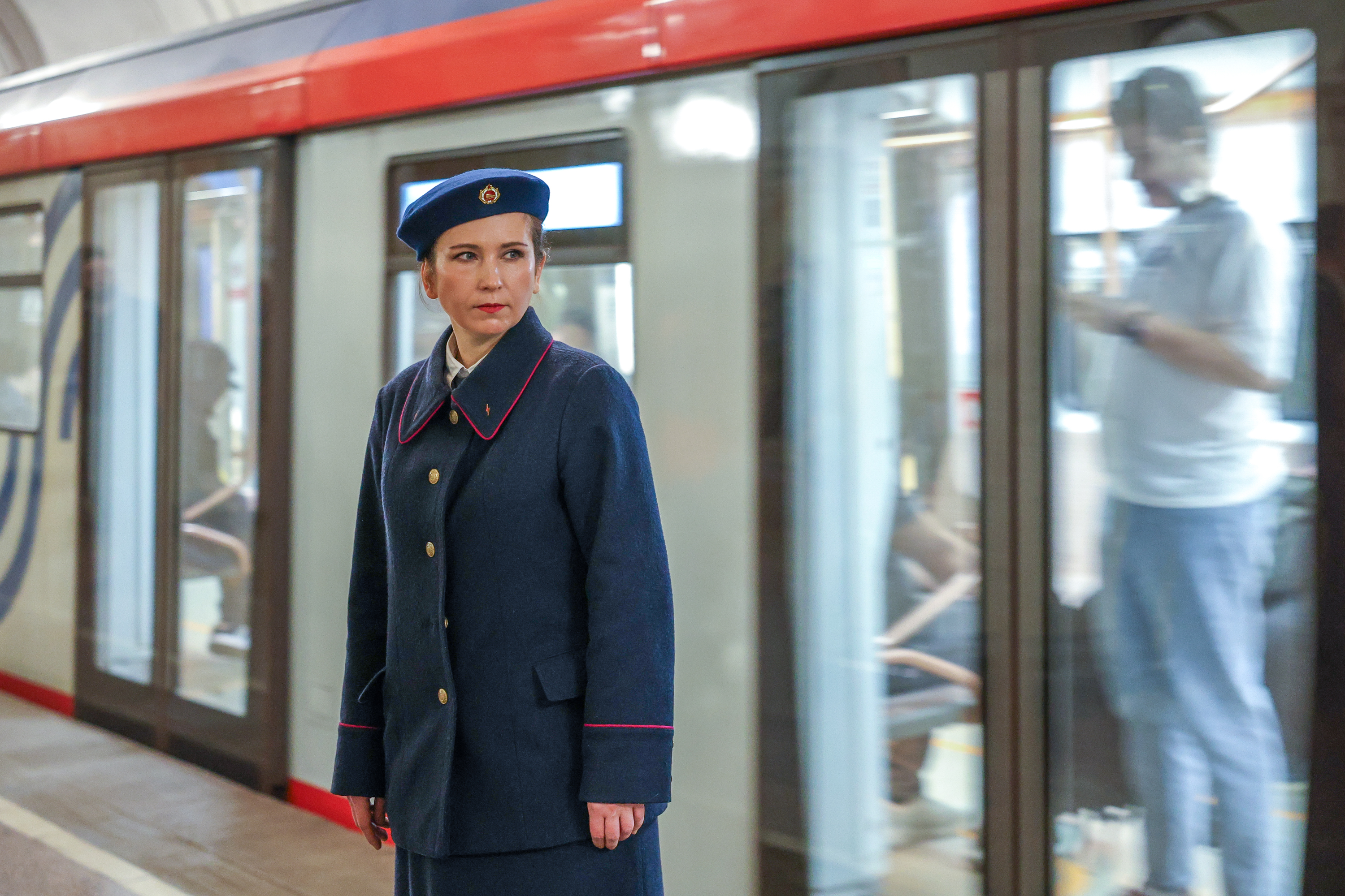 Парад поездов к 91-летию Московского метрополитена