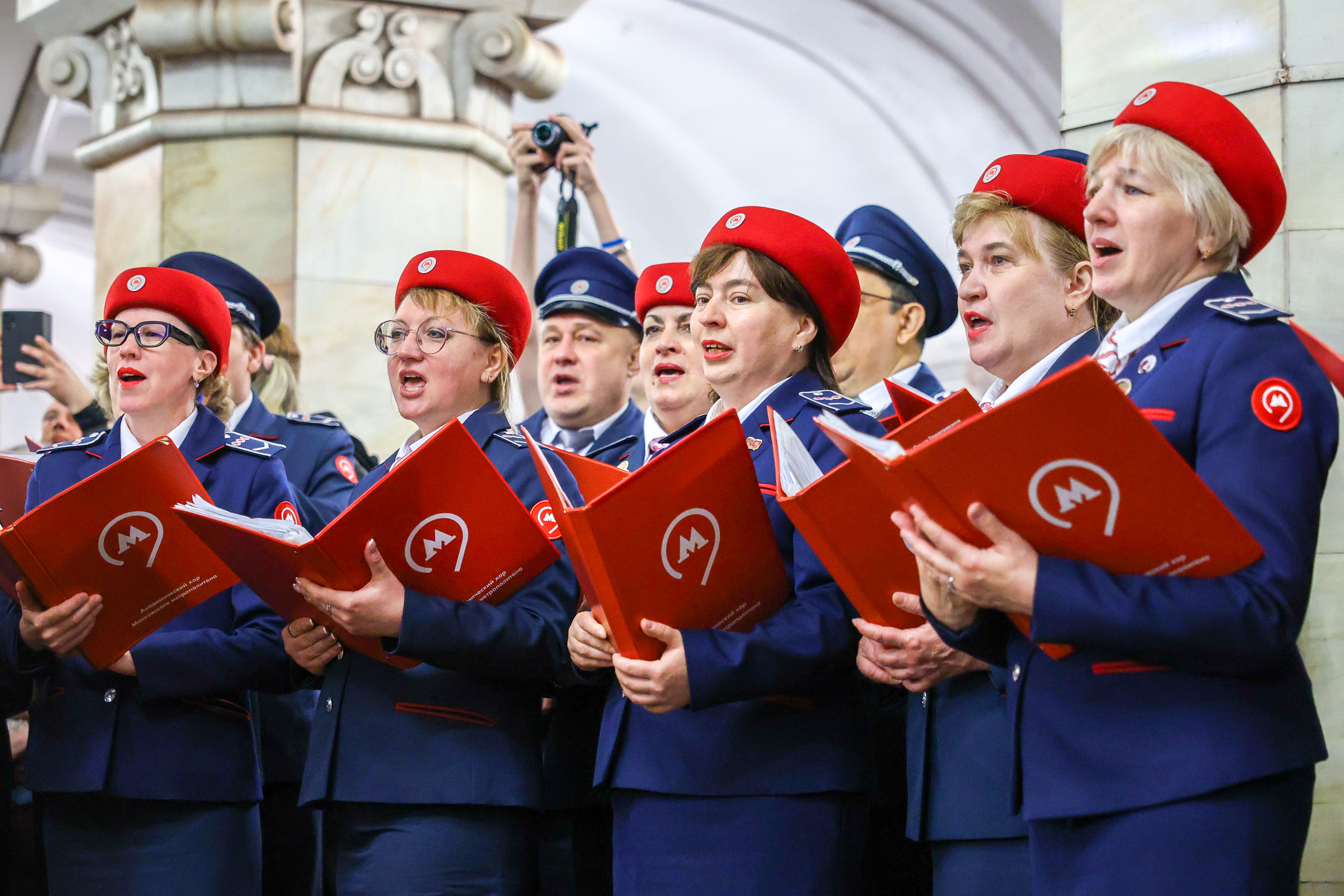 Парад поездов к 91-летию Московского метрополитена