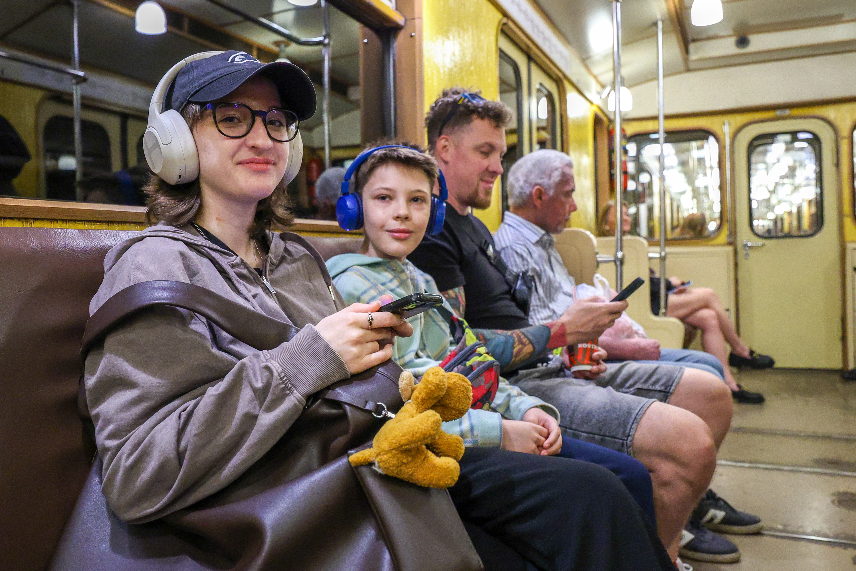 Парад поездов к 91-летию Московского метрополитена