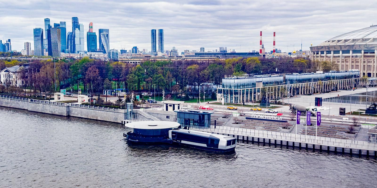 Собянин: Новый маршрут речного электротранспорта связал три района Москвы