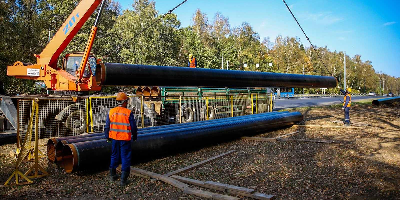 Около 27 км газопроводов построят в ТиНАО в этом году