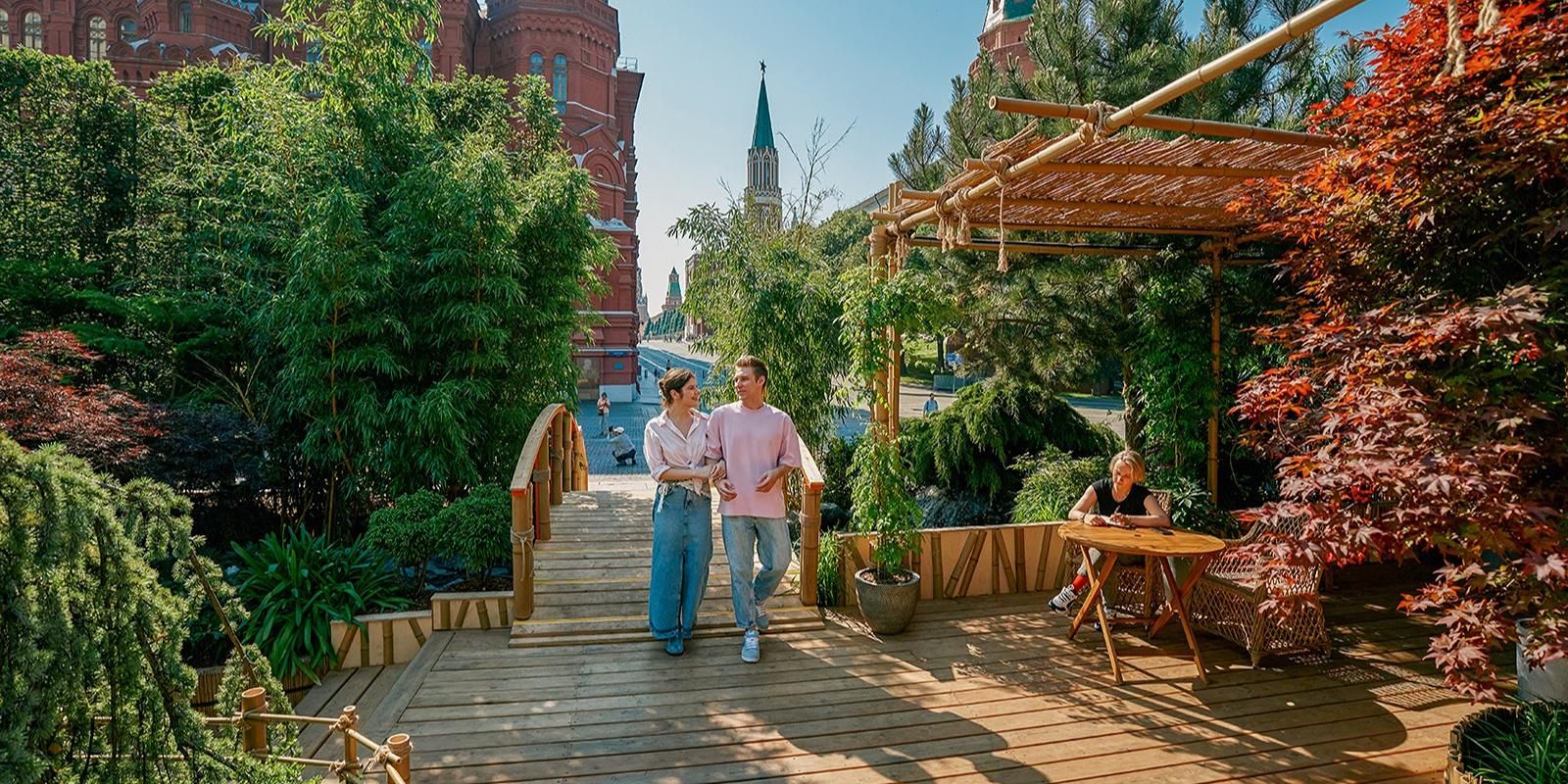 Площадки фестиваля «Сады и цветы» открылись в ЦАО