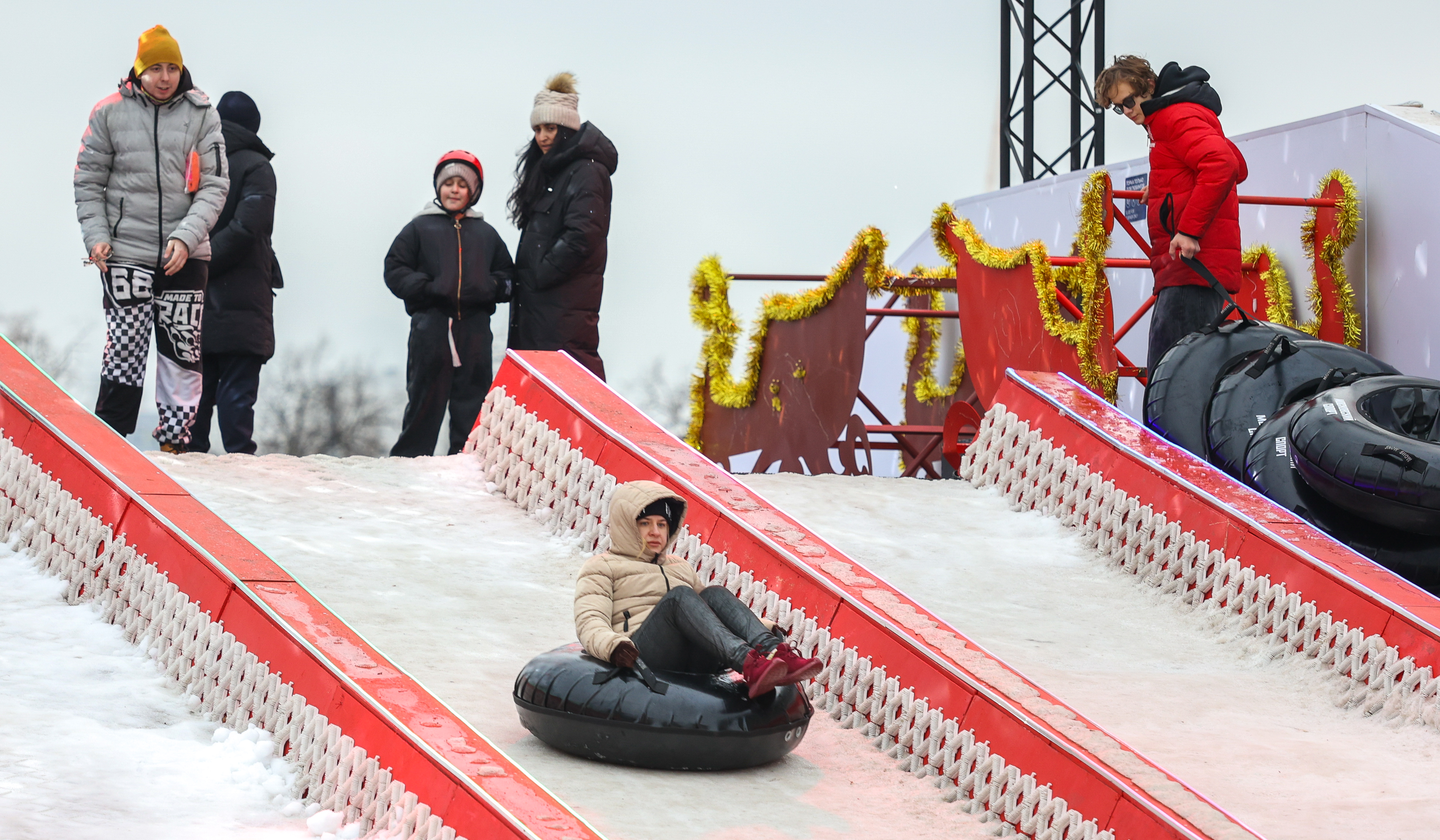 Зимний спортивный фестиваль в Лужниках