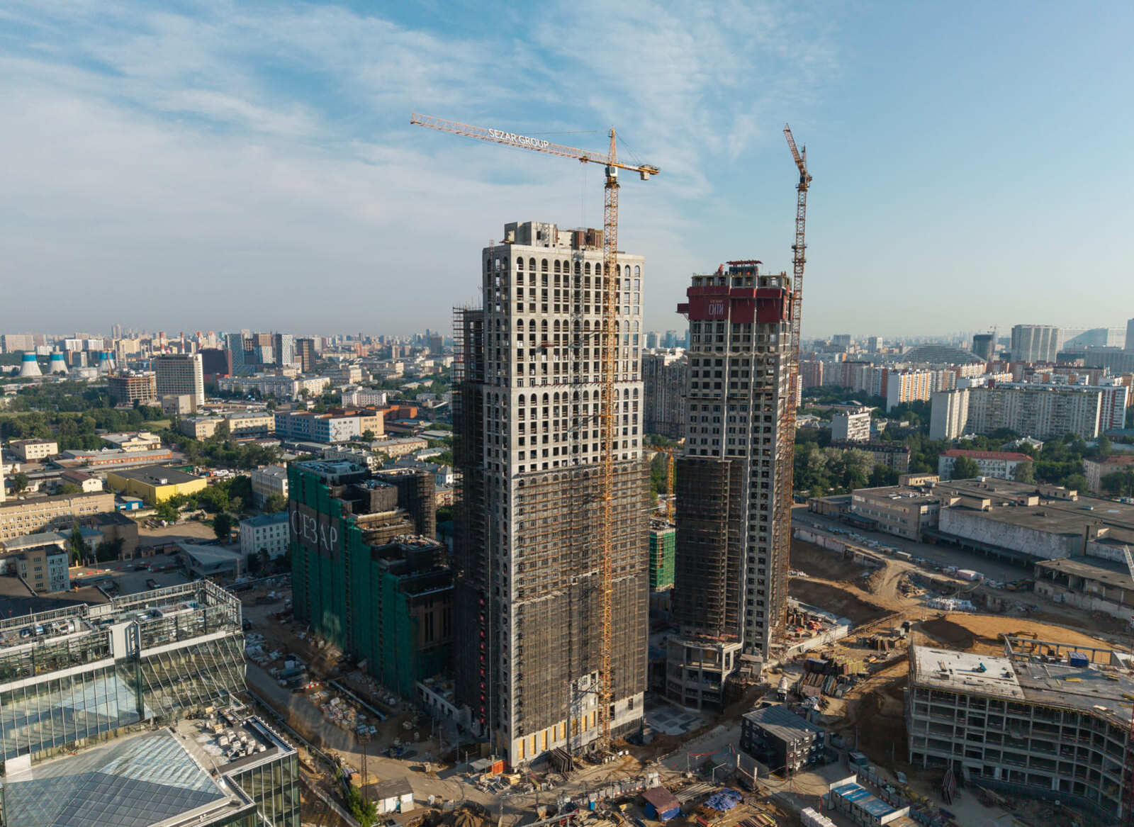 Пешеходная зона площадью более гектара появится в жилом комплексе в Хорошевском районе