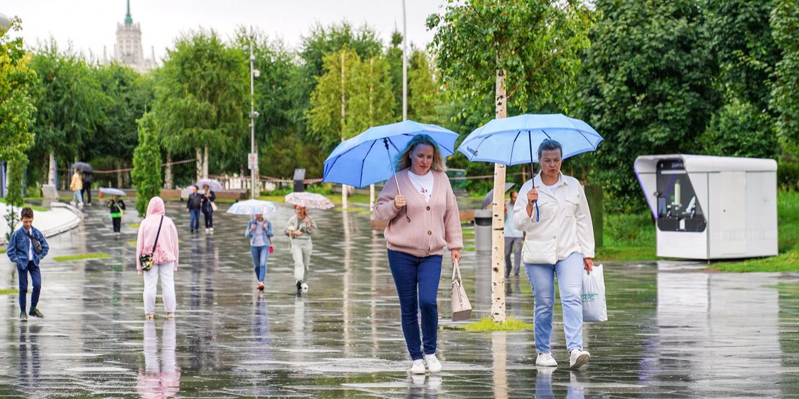 Синоптик Тишковец: Москву ждет неделя «огуречных» дождей
