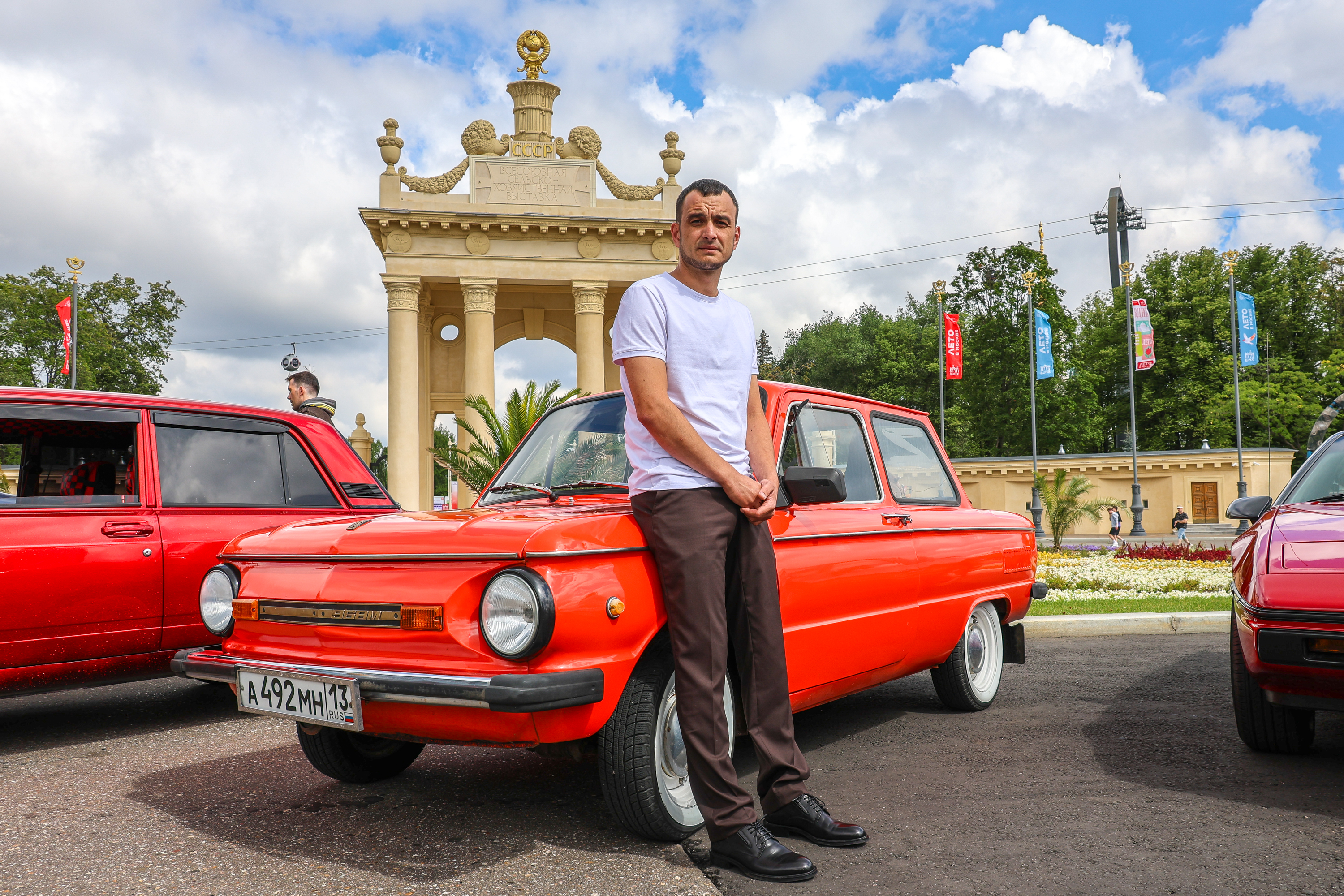 Пресс-тур по открытой площадке автофестиваля «ПроДвижение»