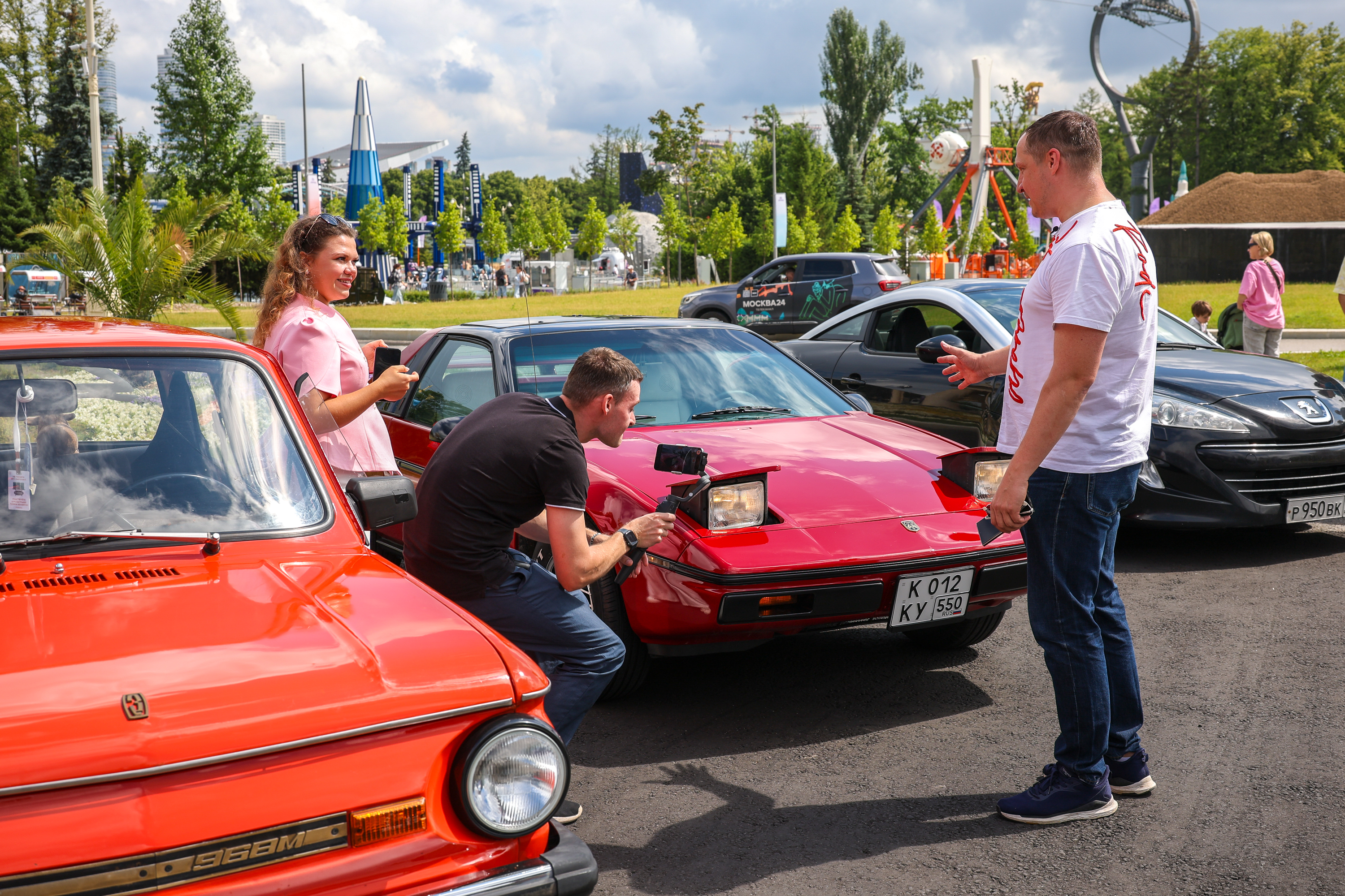 Пресс-тур по открытой площадке автофестиваля «ПроДвижение»