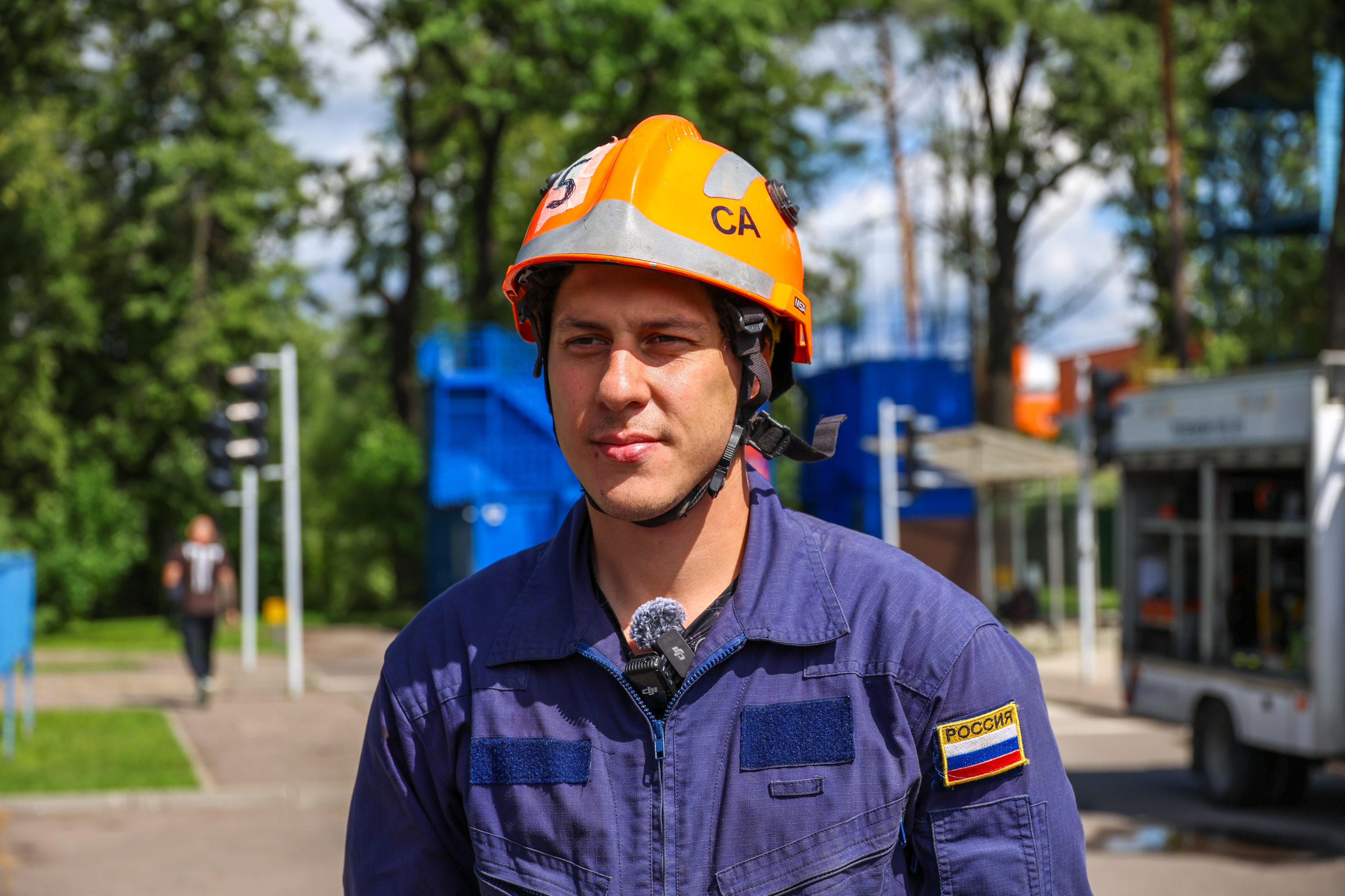 Финал городского конкурса профессионального мастерства «Московские мастера» по профессии «Спасатель»