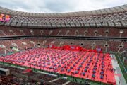 Новый сезон «Лета в Москве» начался с мирового рекорда по настольному теннису