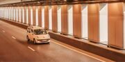 Новую разметку нанесут в тоннеле под Каширским шоссе