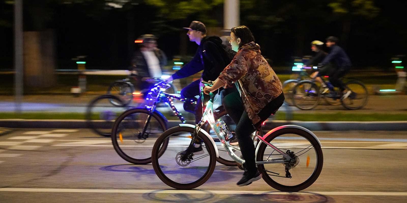 Ночной велофестиваль в столице перенесли на другую дату