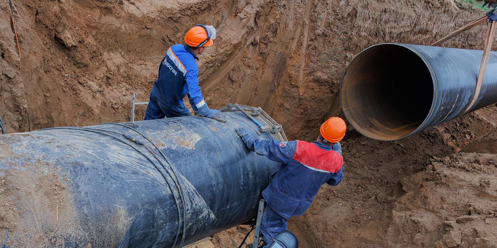 Началось строительство газопровода высокого давления от Калужского шоссе до деревни Андреевское
