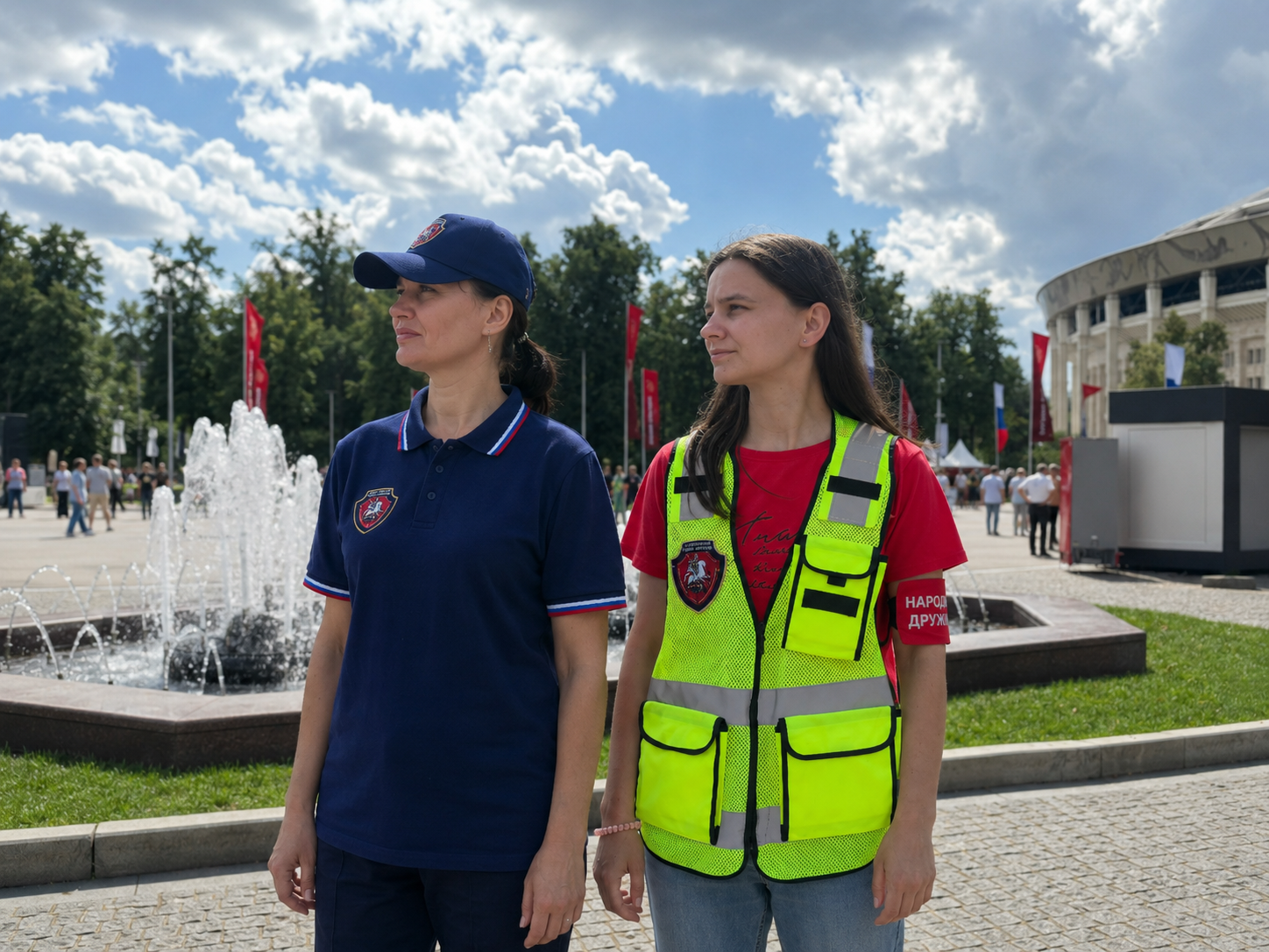 Сотрудники Мосбезопасности помогли обеспечить порядок на двух крупных событиях в выходные дни