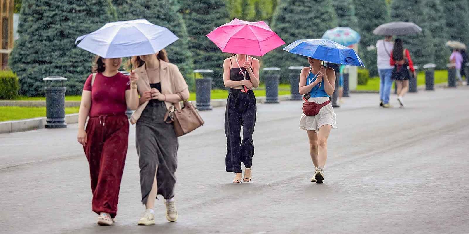 Дождь и до 25 градусов тепла ожидаются в Москве 17 августа