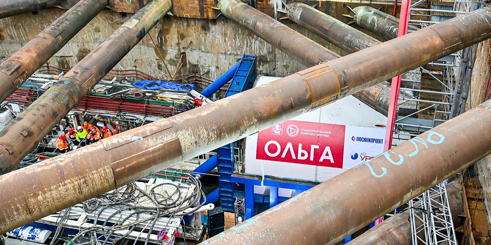 Земляные работы на станции метро «Сосенки» Троицкой линии выполнены почти на две трети