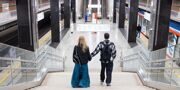 Фотозоны и инсталляции разместили на станциях к 91-летию столичного метро