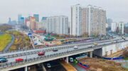 Строительство дорог в рамках проекта улично-дорожной сети в СВАО выполнено на 55%