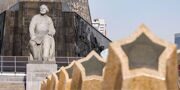 Московские памятники и монументы, посвященные покорителям космоса, промыли к лету