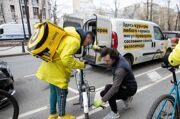 Свыше 3,9 тыс. нарушений ПДД велокурьерами выявлено в Москве с 22 по 24 мая