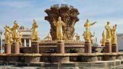 Завершается подготовка московских фонтанов к началу сезона