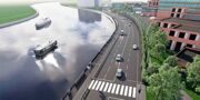 Завершается строительство пешеходной зоны на участке Симоновской набережной