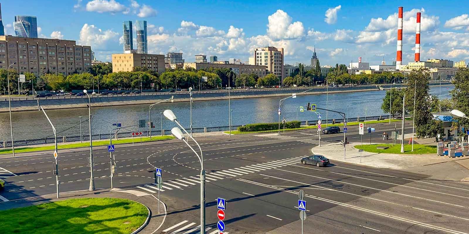 Собянин открыл новые набережные Москвы-реки