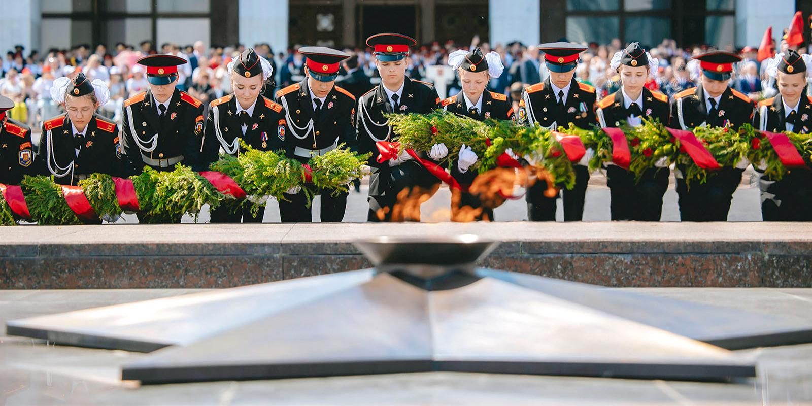 Собянин: Почти 1 млн ребят за год приняли участие в патриотических мероприятиях