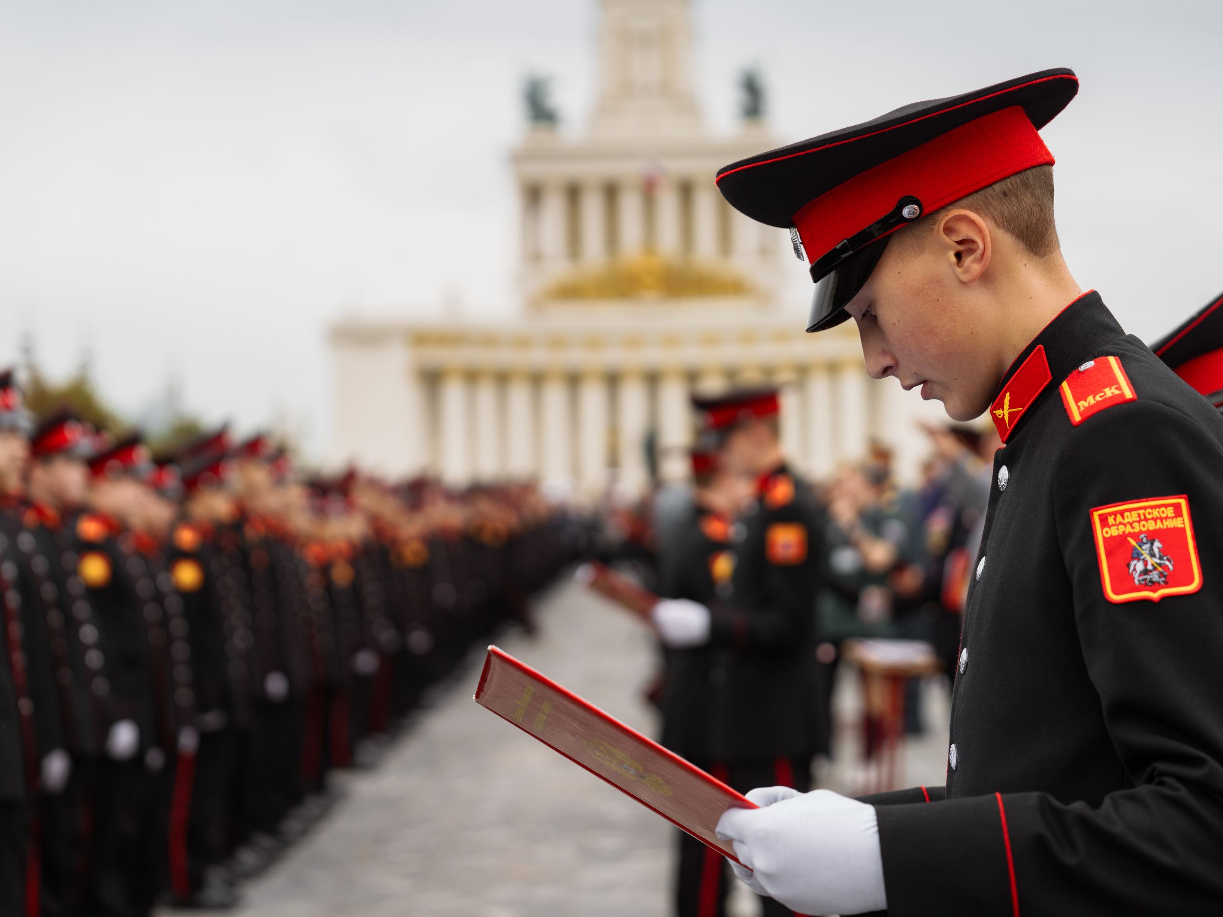 Более 400 воспитанников Первого Московского кадетского корпуса дадут торжественное обещание кадета России на ВДНХ