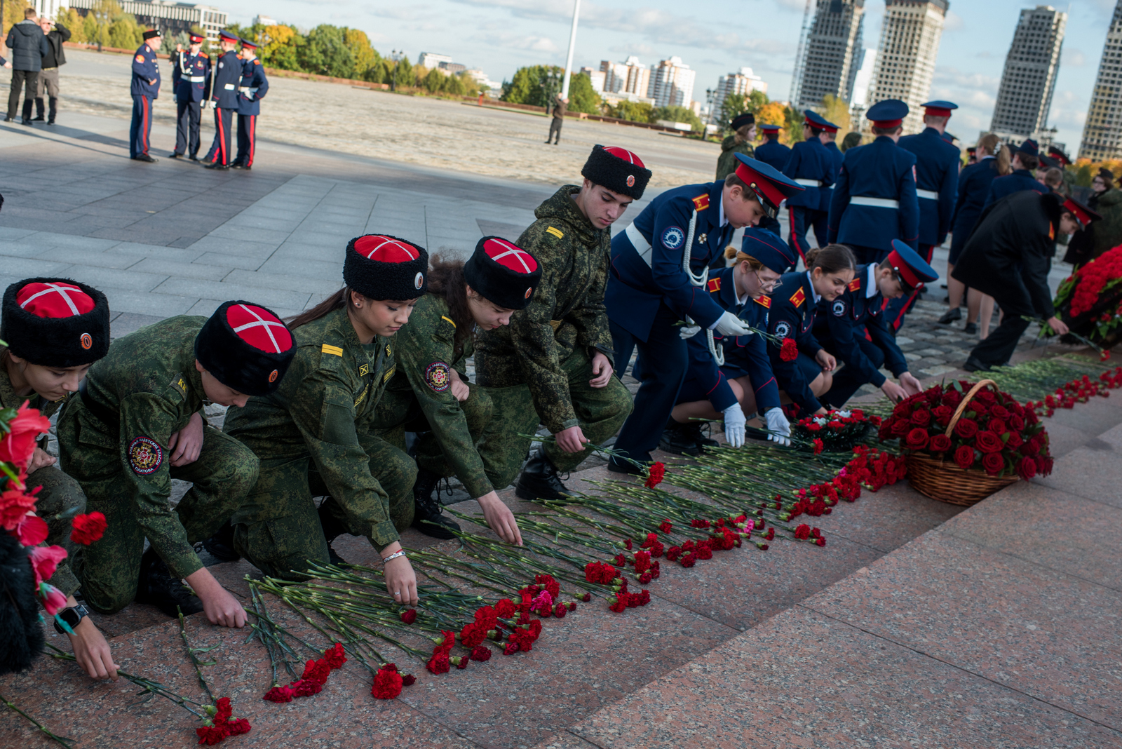 Слет казачьих кадетских классов «Казачья смена» завершился в столице