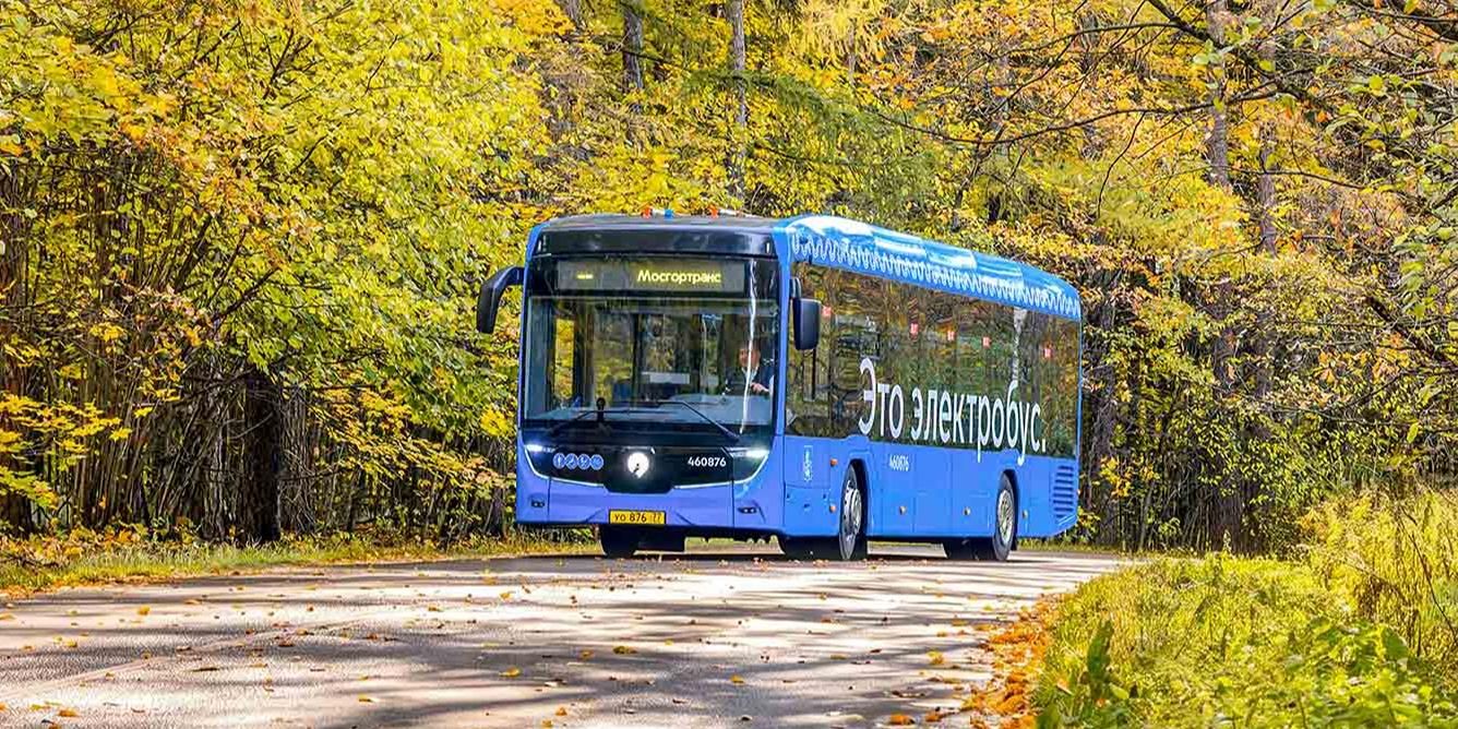 Российскими батареями оснащены 790 электробусов Мосгортранса