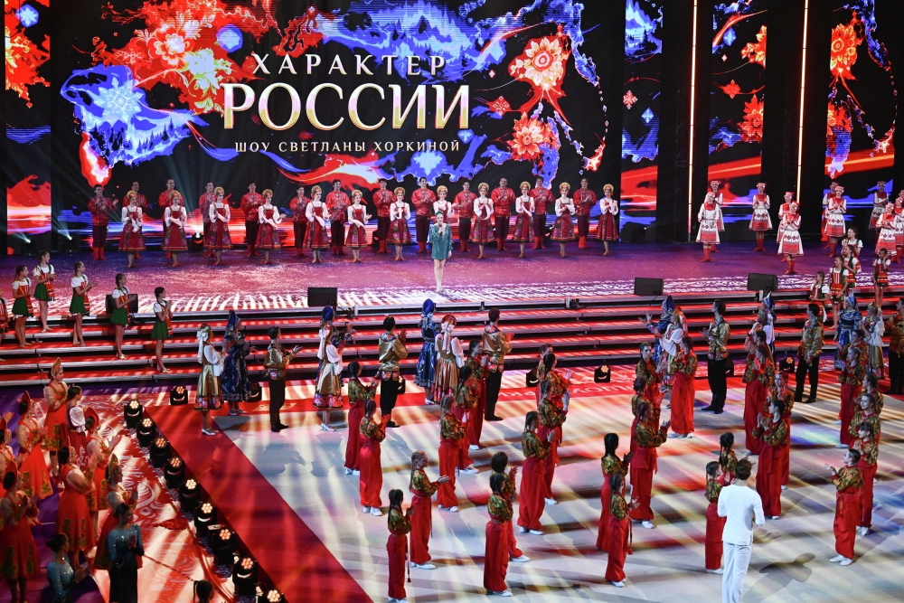 Светлана Хоркина представила в Москве шоу «Характер России»